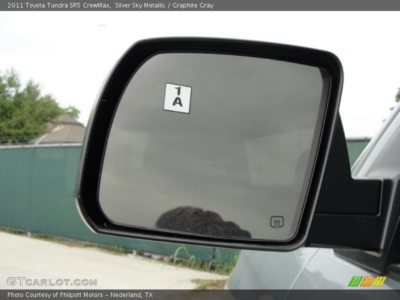 Silver Sky Metallic / Graphite Gray 2011 Toyota Tundra SR5 CrewMax