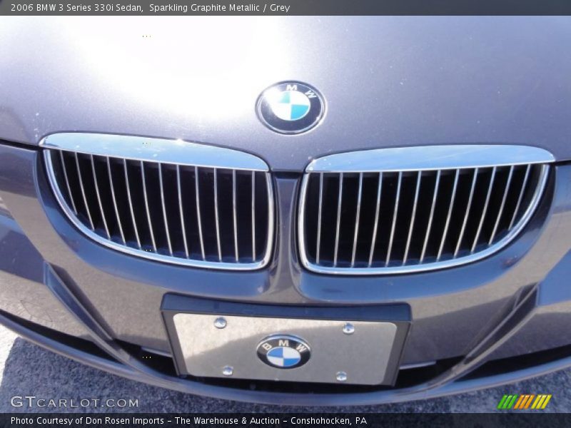 Sparkling Graphite Metallic / Grey 2006 BMW 3 Series 330i Sedan