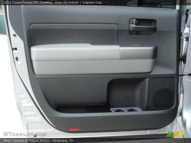 Silver Sky Metallic / Graphite Gray 2011 Toyota Tundra SR5 CrewMax