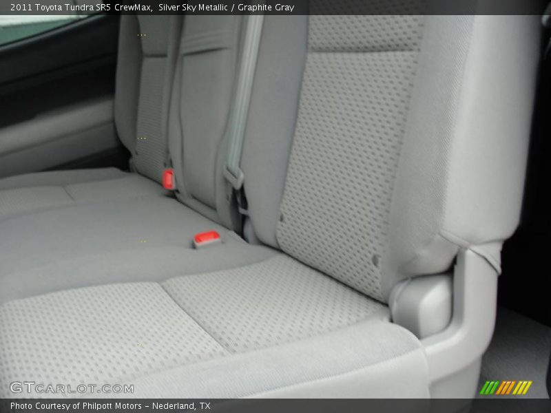 Silver Sky Metallic / Graphite Gray 2011 Toyota Tundra SR5 CrewMax