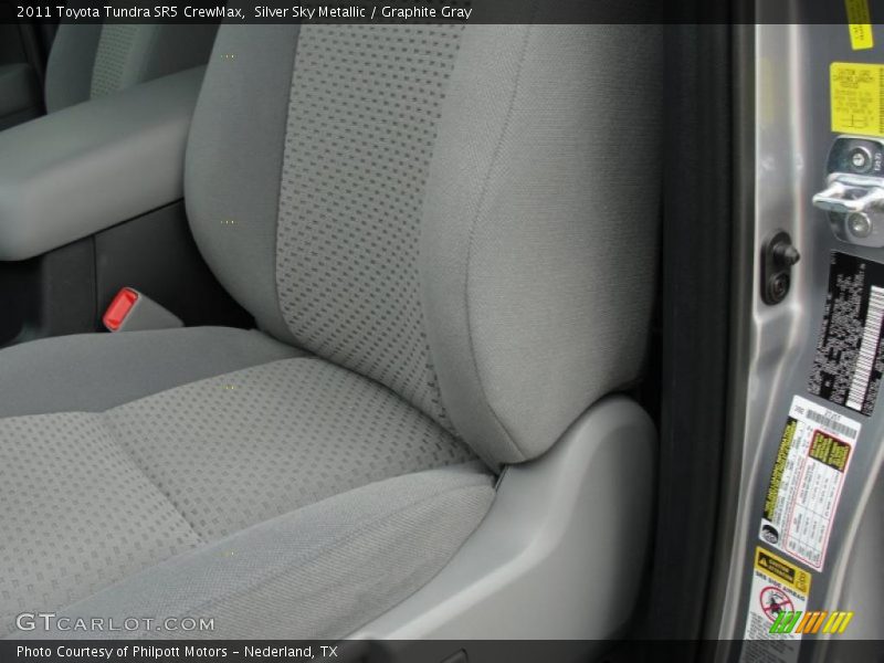 Silver Sky Metallic / Graphite Gray 2011 Toyota Tundra SR5 CrewMax