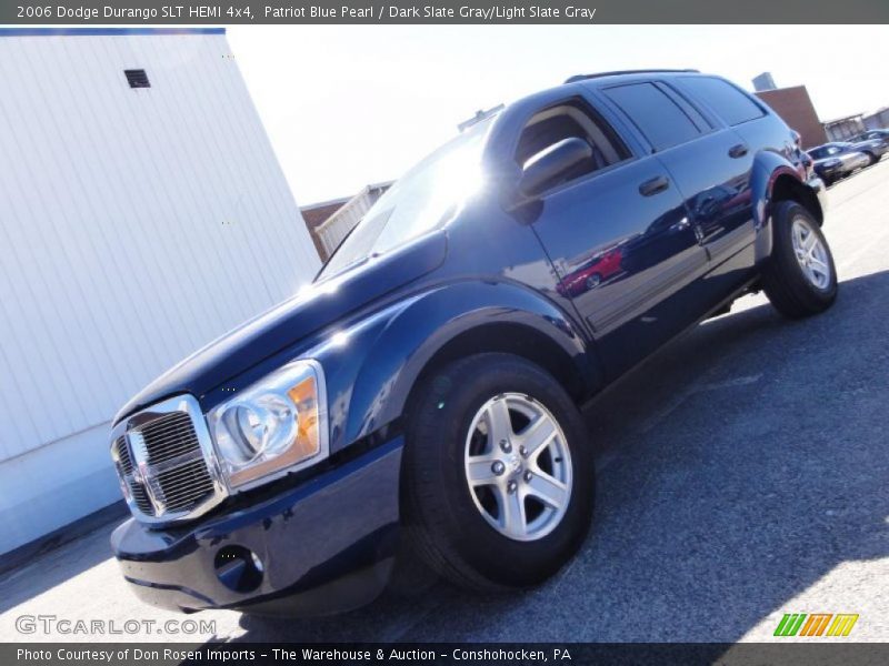 Patriot Blue Pearl / Dark Slate Gray/Light Slate Gray 2006 Dodge Durango SLT HEMI 4x4
