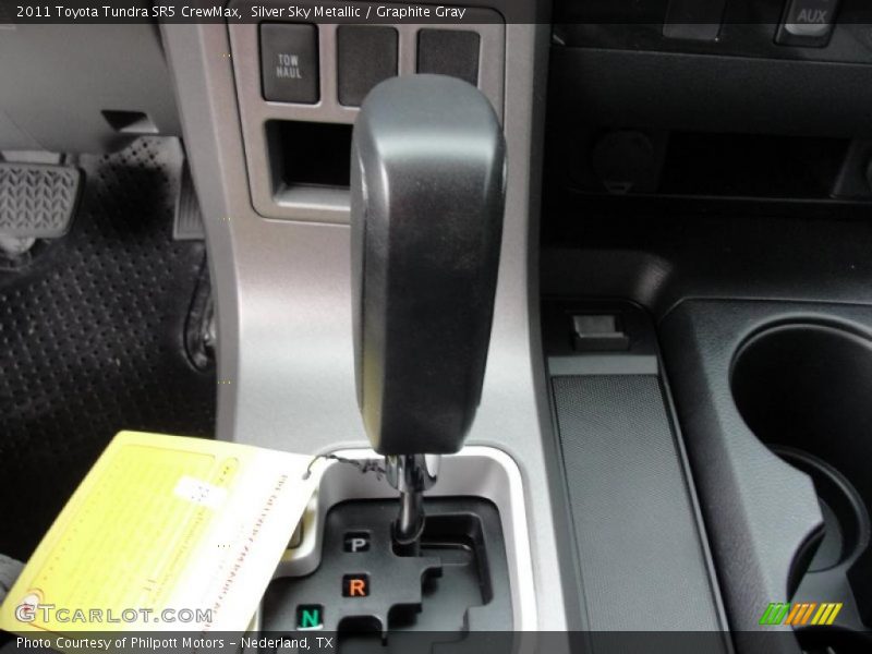 Silver Sky Metallic / Graphite Gray 2011 Toyota Tundra SR5 CrewMax