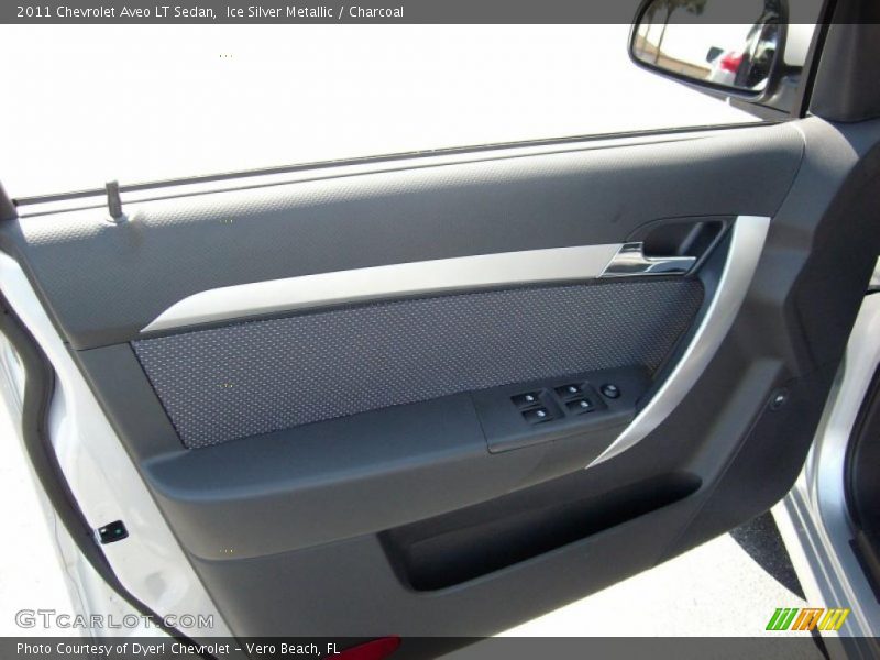 Ice Silver Metallic / Charcoal 2011 Chevrolet Aveo LT Sedan