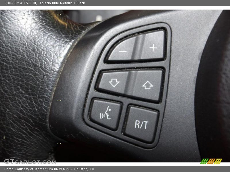 Toledo Blue Metallic / Black 2004 BMW X5 3.0i
