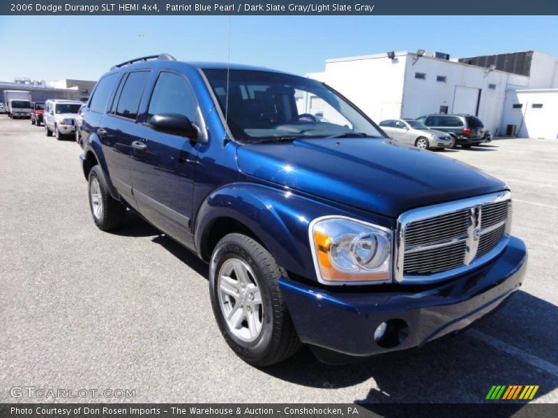 Patriot Blue Pearl / Dark Slate Gray/Light Slate Gray 2006 Dodge Durango SLT HEMI 4x4