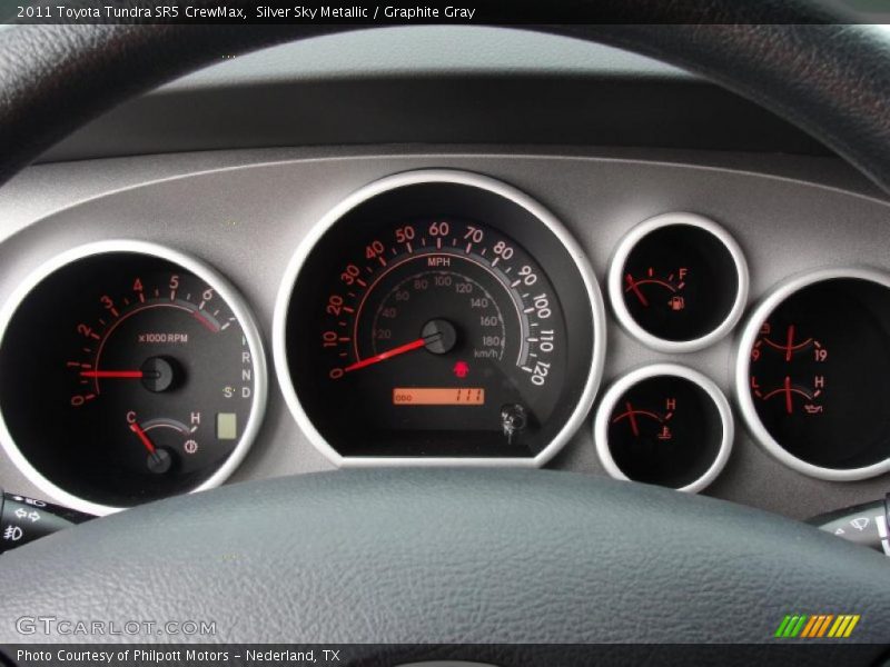  2011 Tundra SR5 CrewMax SR5 CrewMax Gauges