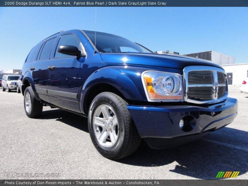 Patriot Blue Pearl / Dark Slate Gray/Light Slate Gray 2006 Dodge Durango SLT HEMI 4x4