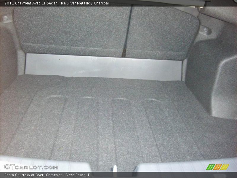 Ice Silver Metallic / Charcoal 2011 Chevrolet Aveo LT Sedan