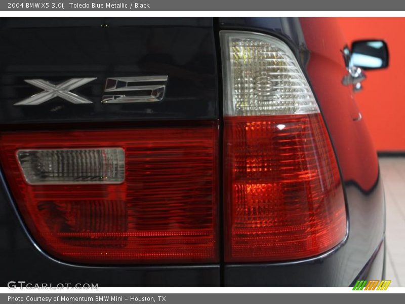 Toledo Blue Metallic / Black 2004 BMW X5 3.0i