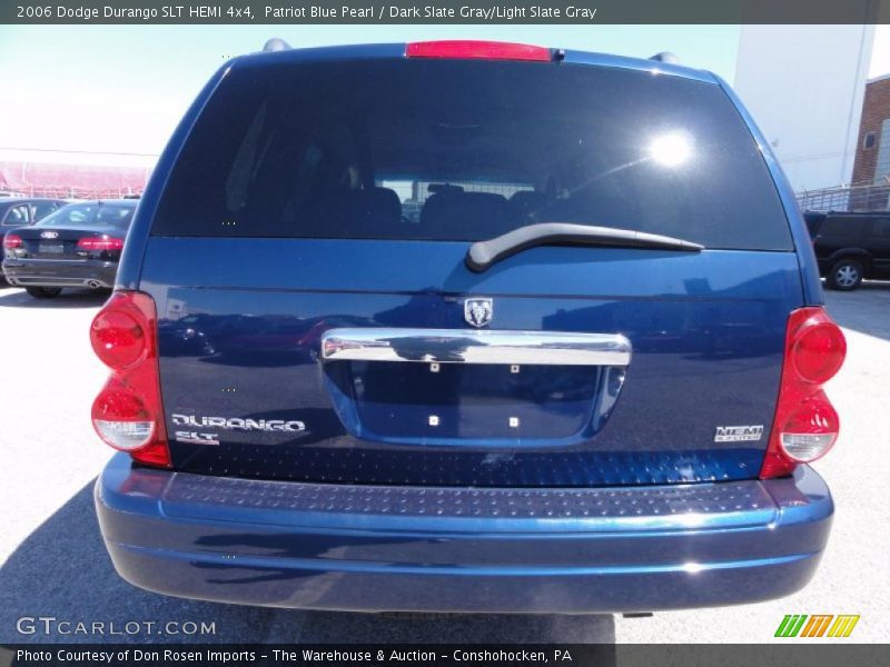 Patriot Blue Pearl / Dark Slate Gray/Light Slate Gray 2006 Dodge Durango SLT HEMI 4x4