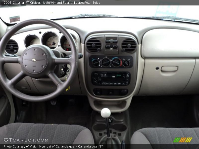 Light Almond Pearl / Taupe/Pearl Beige 2003 Chrysler PT Cruiser