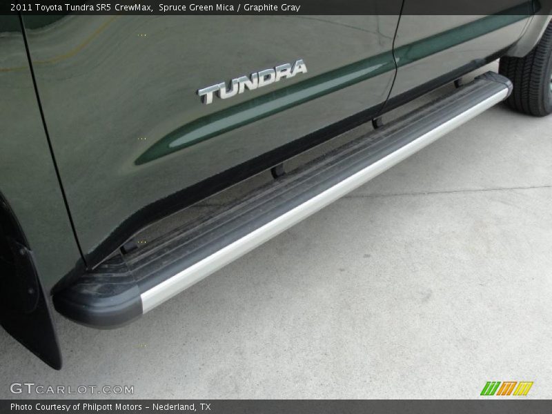 Spruce Green Mica / Graphite Gray 2011 Toyota Tundra SR5 CrewMax