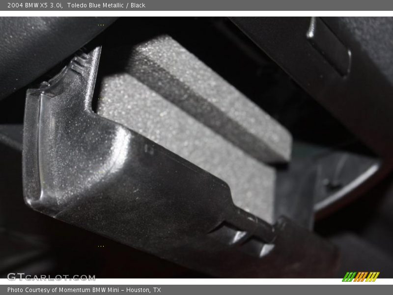 Toledo Blue Metallic / Black 2004 BMW X5 3.0i