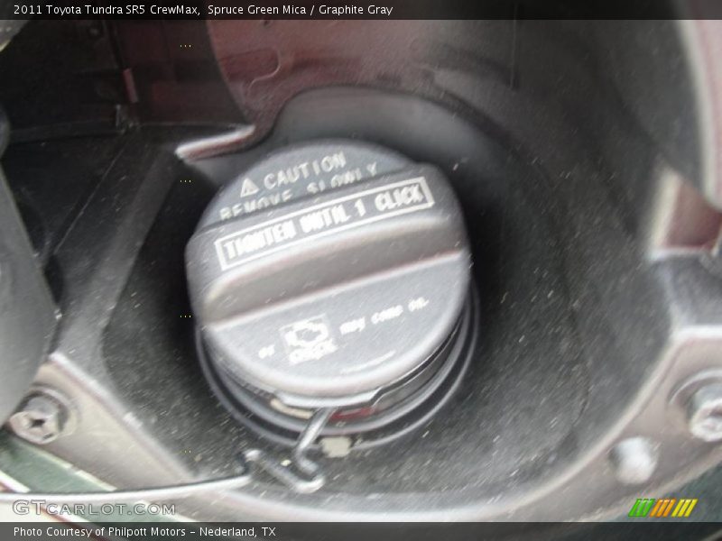 Spruce Green Mica / Graphite Gray 2011 Toyota Tundra SR5 CrewMax
