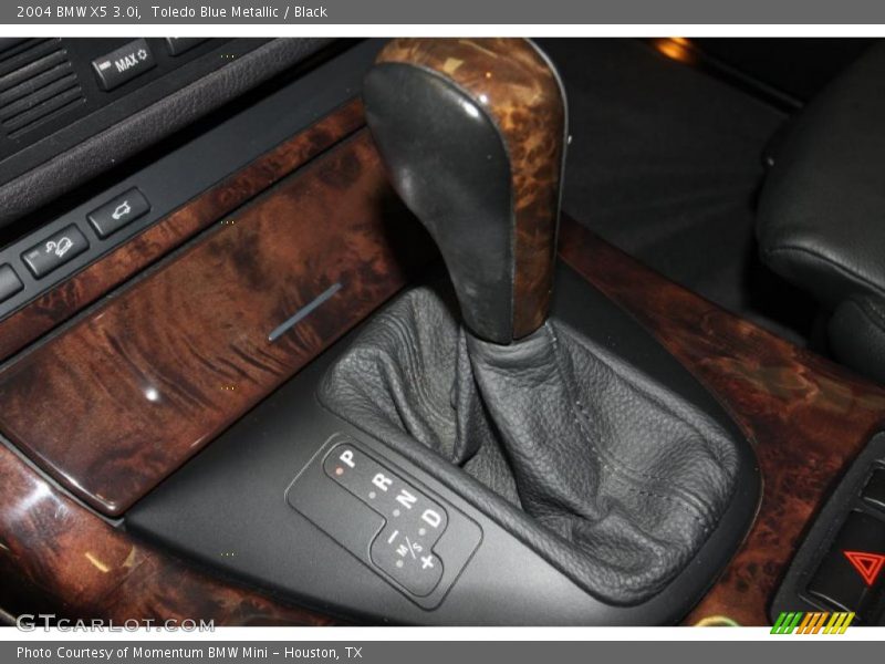 Toledo Blue Metallic / Black 2004 BMW X5 3.0i