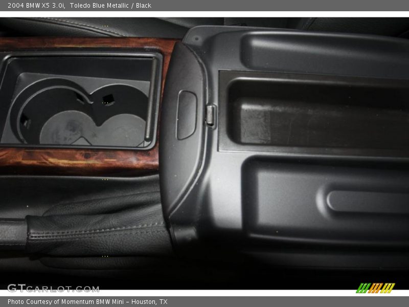 Toledo Blue Metallic / Black 2004 BMW X5 3.0i