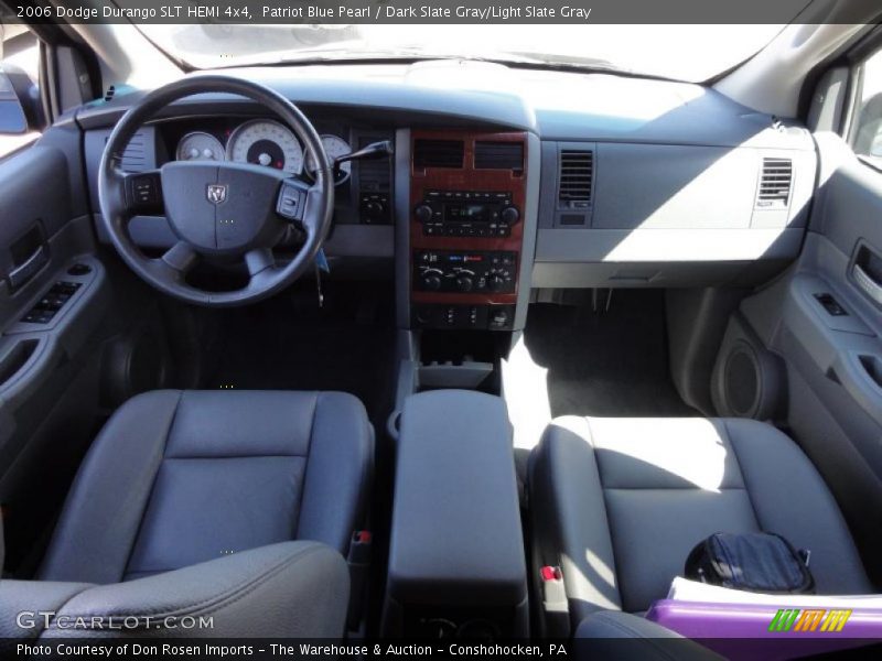Patriot Blue Pearl / Dark Slate Gray/Light Slate Gray 2006 Dodge Durango SLT HEMI 4x4