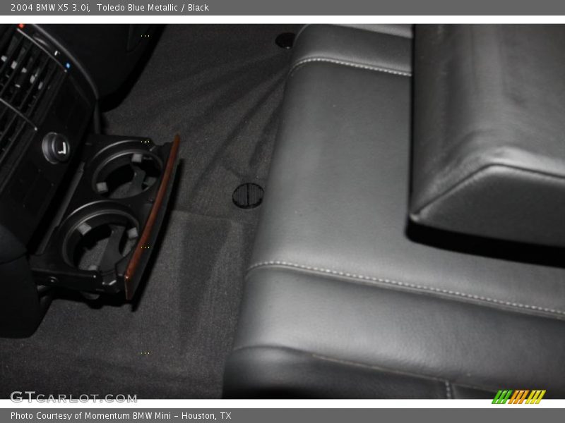 Toledo Blue Metallic / Black 2004 BMW X5 3.0i