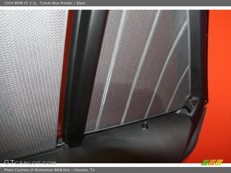 Toledo Blue Metallic / Black 2004 BMW X5 3.0i