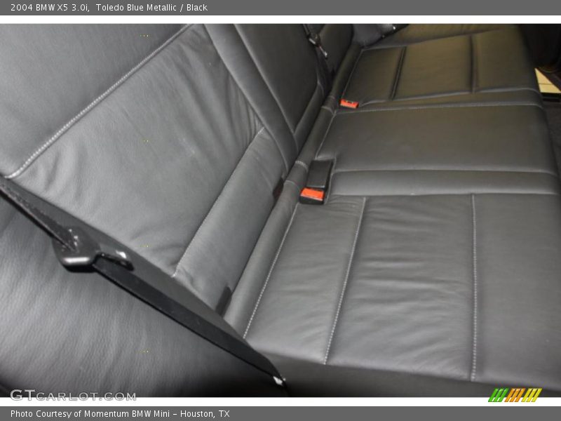 Toledo Blue Metallic / Black 2004 BMW X5 3.0i