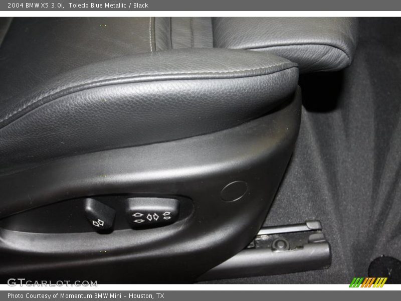 Toledo Blue Metallic / Black 2004 BMW X5 3.0i