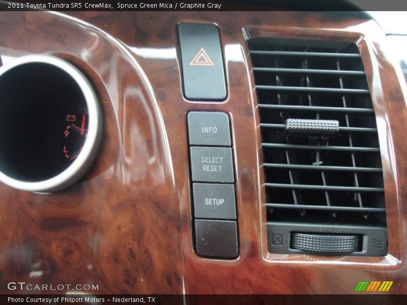 Spruce Green Mica / Graphite Gray 2011 Toyota Tundra SR5 CrewMax