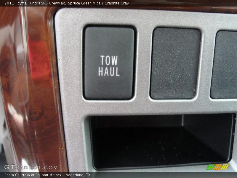 Spruce Green Mica / Graphite Gray 2011 Toyota Tundra SR5 CrewMax