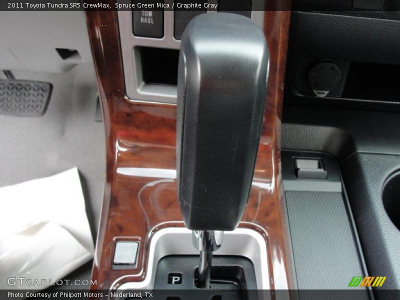 Spruce Green Mica / Graphite Gray 2011 Toyota Tundra SR5 CrewMax