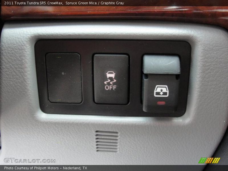 Spruce Green Mica / Graphite Gray 2011 Toyota Tundra SR5 CrewMax