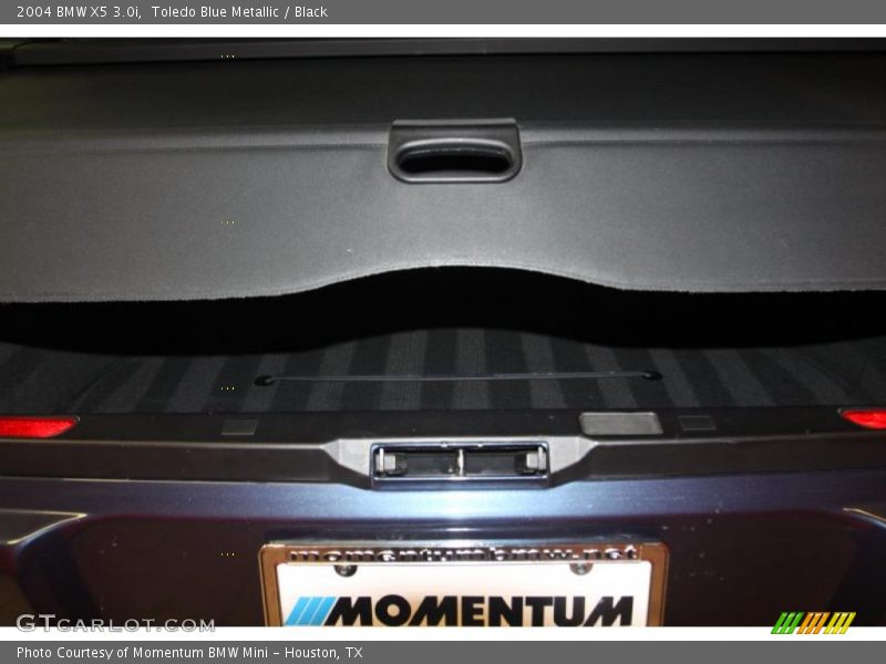 Toledo Blue Metallic / Black 2004 BMW X5 3.0i