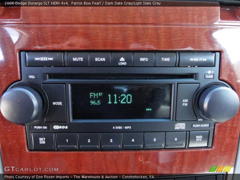 Patriot Blue Pearl / Dark Slate Gray/Light Slate Gray 2006 Dodge Durango SLT HEMI 4x4