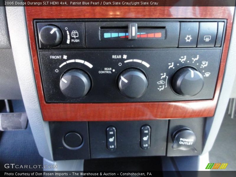 Patriot Blue Pearl / Dark Slate Gray/Light Slate Gray 2006 Dodge Durango SLT HEMI 4x4