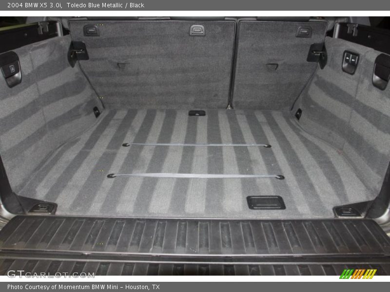 Toledo Blue Metallic / Black 2004 BMW X5 3.0i