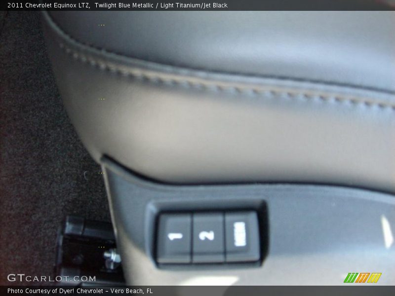Twilight Blue Metallic / Light Titanium/Jet Black 2011 Chevrolet Equinox LTZ