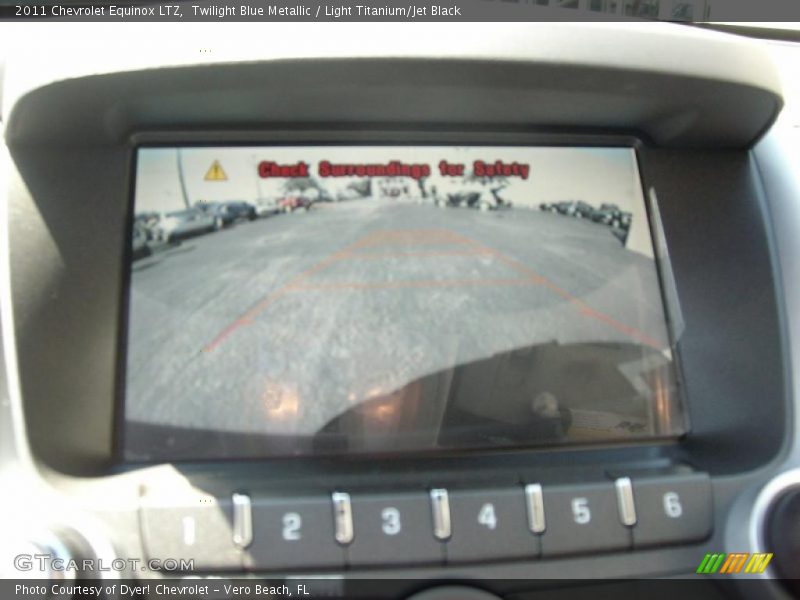 Twilight Blue Metallic / Light Titanium/Jet Black 2011 Chevrolet Equinox LTZ