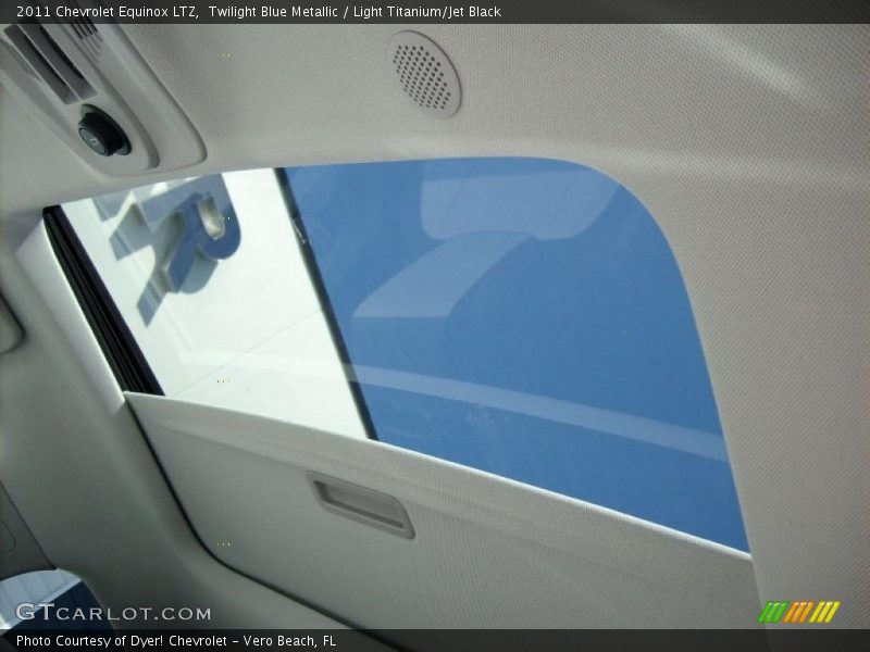 Twilight Blue Metallic / Light Titanium/Jet Black 2011 Chevrolet Equinox LTZ