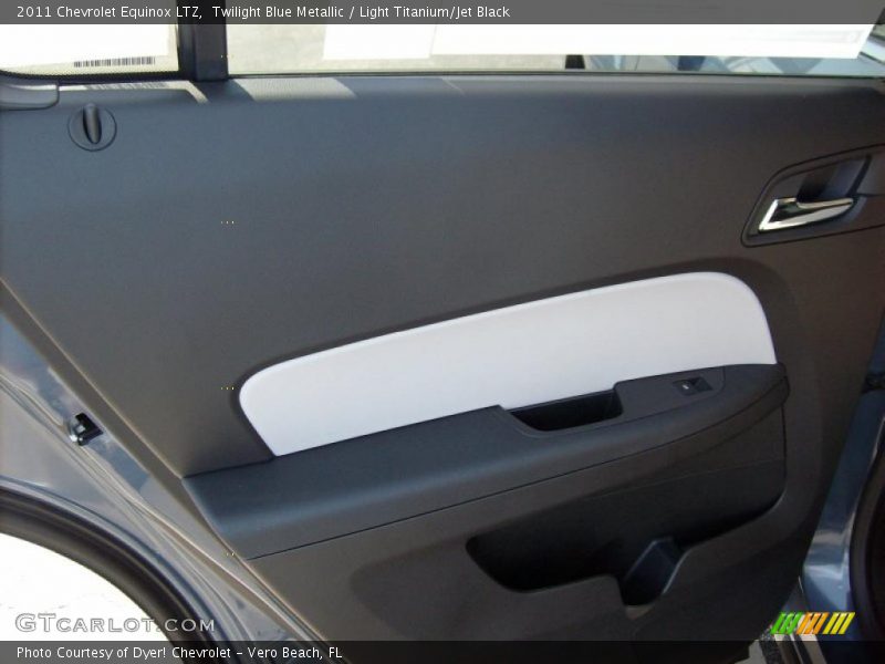 Twilight Blue Metallic / Light Titanium/Jet Black 2011 Chevrolet Equinox LTZ