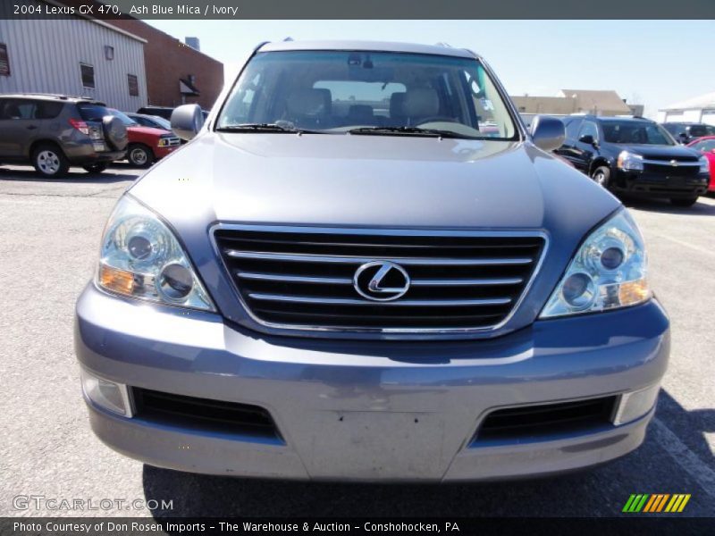 Ash Blue Mica / Ivory 2004 Lexus GX 470