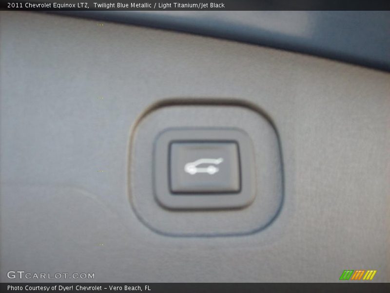 Twilight Blue Metallic / Light Titanium/Jet Black 2011 Chevrolet Equinox LTZ