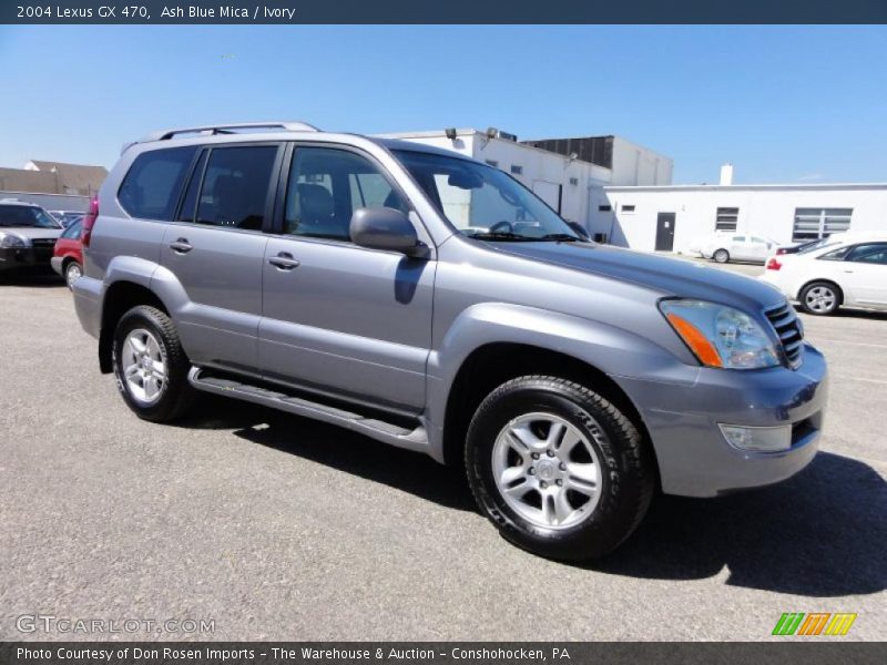 Ash Blue Mica / Ivory 2004 Lexus GX 470