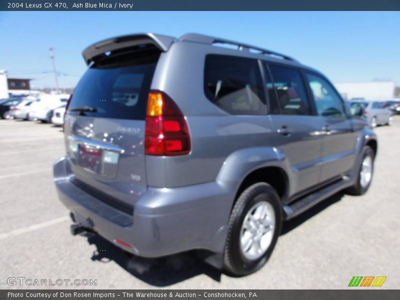 Ash Blue Mica / Ivory 2004 Lexus GX 470