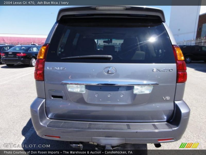 Ash Blue Mica / Ivory 2004 Lexus GX 470