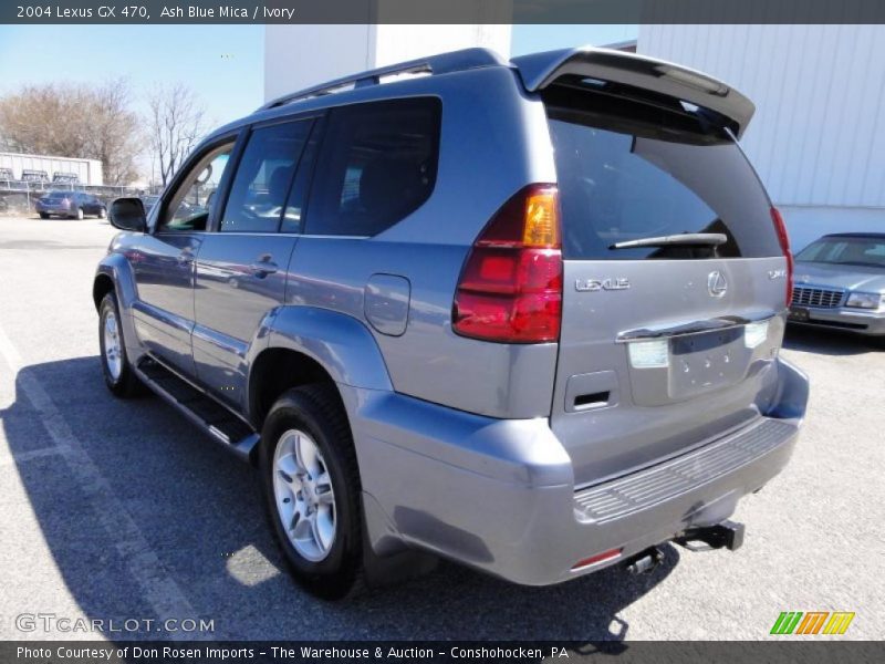 Ash Blue Mica / Ivory 2004 Lexus GX 470