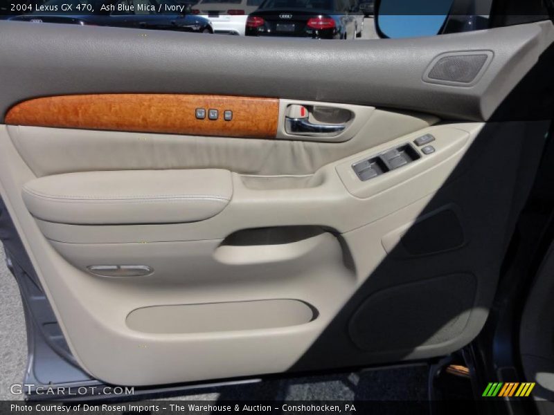 Ash Blue Mica / Ivory 2004 Lexus GX 470