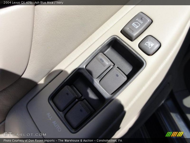 Ash Blue Mica / Ivory 2004 Lexus GX 470