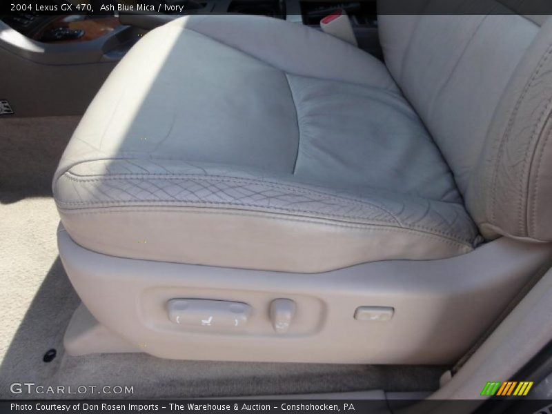 Ash Blue Mica / Ivory 2004 Lexus GX 470