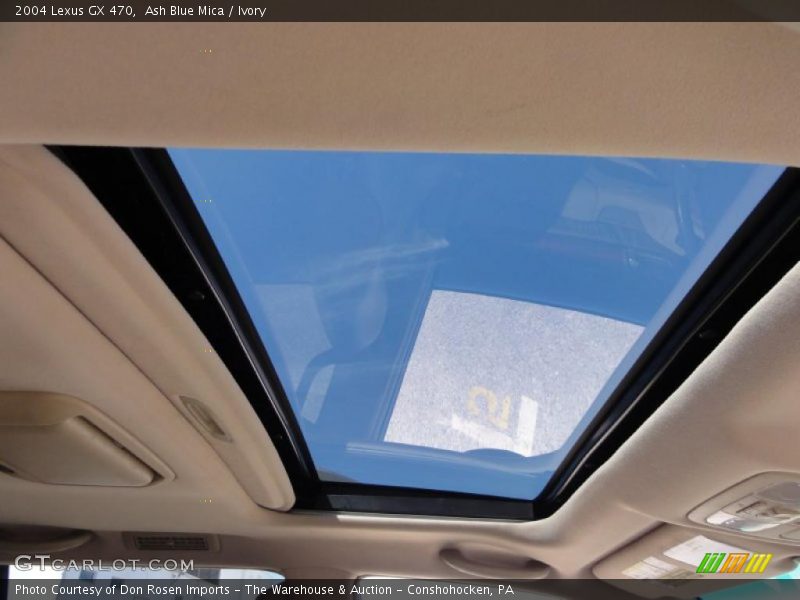 Ash Blue Mica / Ivory 2004 Lexus GX 470