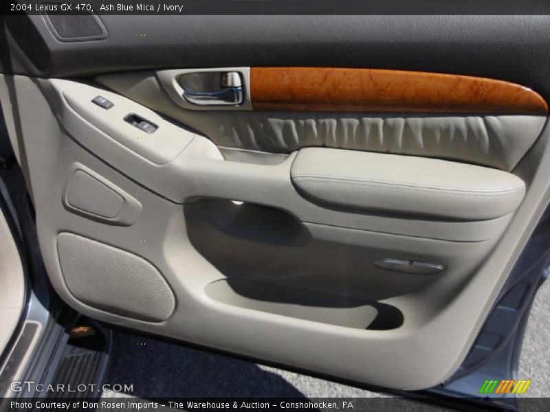 Ash Blue Mica / Ivory 2004 Lexus GX 470