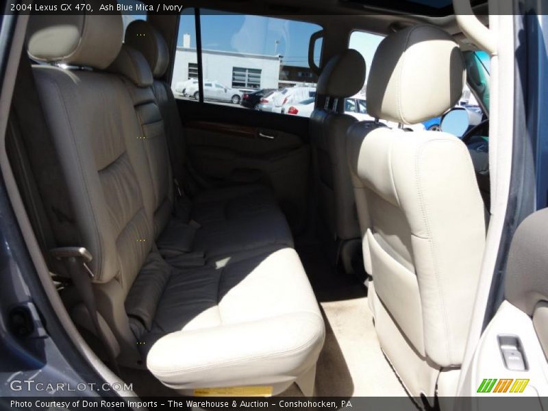 Ash Blue Mica / Ivory 2004 Lexus GX 470
